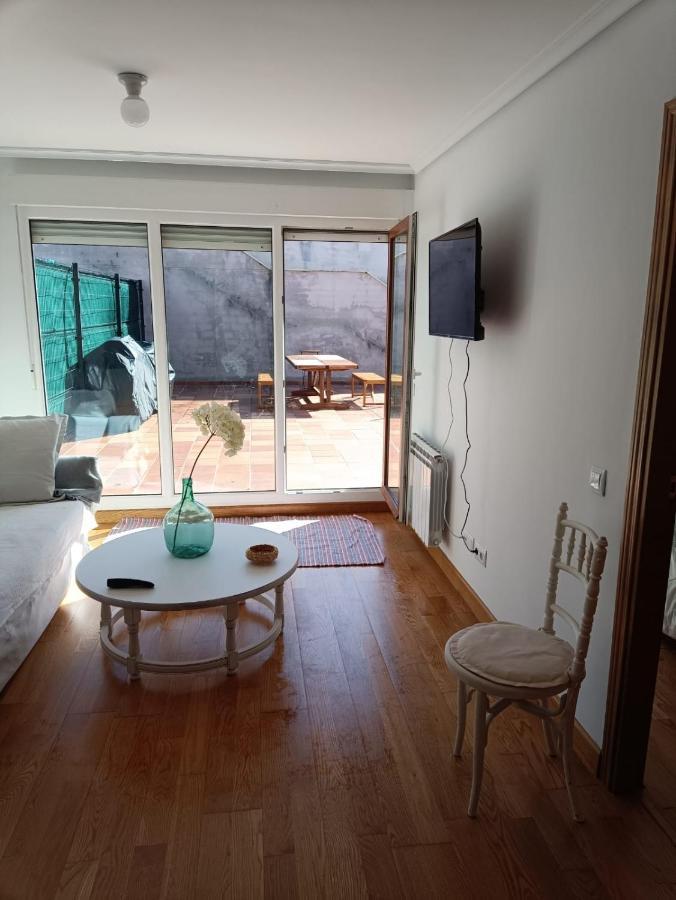 Apartamento Con Terraza Comillas Exterior foto