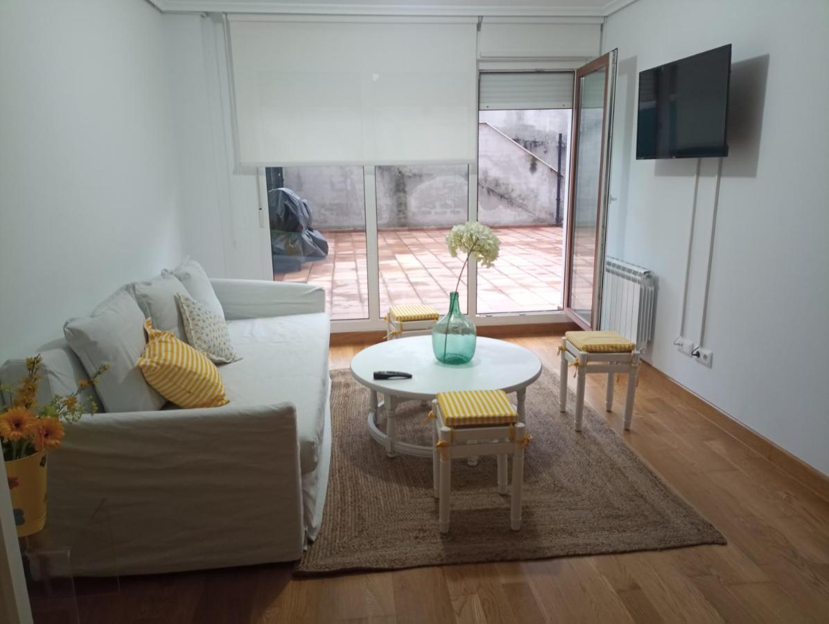 Apartamento Con Terraza Comillas Exterior foto